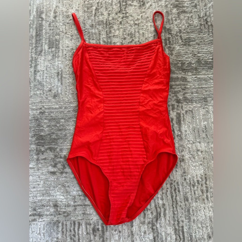 Orange wear moi medium leotard